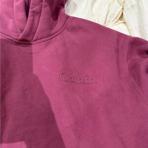 Comfrt Women's Pink Hoodie